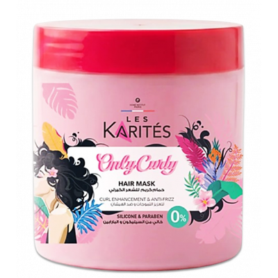 LES KARITES ONLY CURLY HAIR MASK — CURL ENHANCEMENT & ANTI-FRIZZ 475 ML